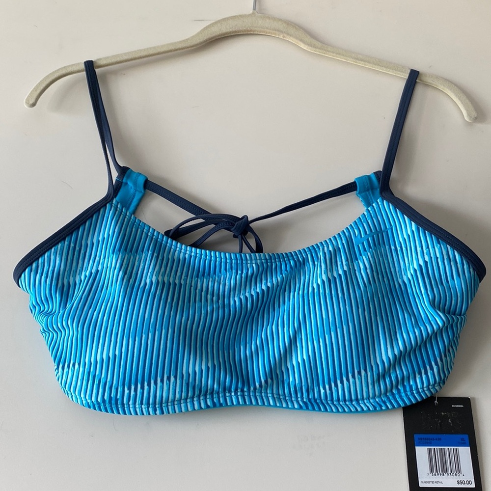 NWT Nike reversible bikini top size XL